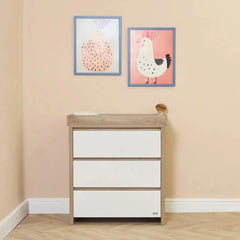 Tutti Bambini Modena 3 pcs Room Set - White/Oak