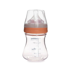Mooma Neutra Tritan Bottle Slow Flow 0-6 months 150ml - Coral Pink