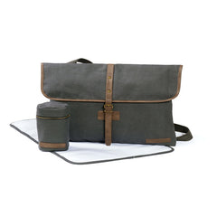 Silver Cloud Travel Changing Bag Satchel