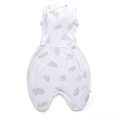Purflo Swaddle To Sleep Bag 0.5 Tog Cotton Cloud 0-4M