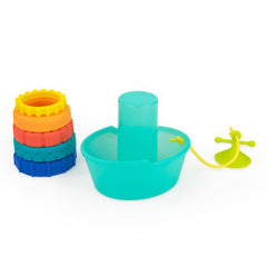Sassy Stackin' Ship Tub Toy