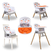 Red Kite Feed Me Snak 4-In-1 Highchair Meow