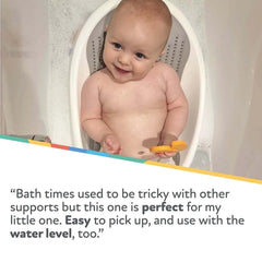Nuby Newborn Baby Bath Support - Ergonomic Design
