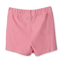 HelloBaby Girls Shorts with Buttons Short Leg - Pink