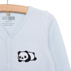HelloBaby Newborn Baby Boy Jumpsuit - Light Blue