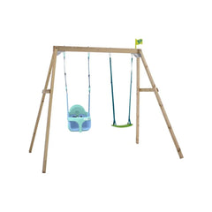 TP Forest Wooden Double Swing with Bluey Quadpod