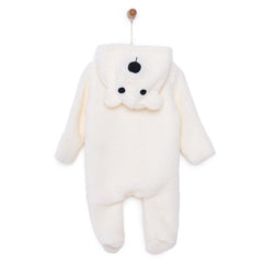 HelloBaby Newborn Unisex Baby Jumpsuit - Ecru
