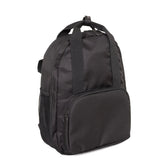 Baby Mom Unisex Canvas Backpack - Black