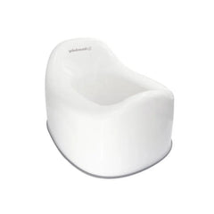 Deambaby First Stage Toddler Potty with Grey Trim - White