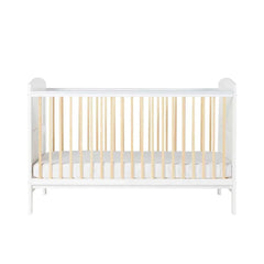 Ickle Bubba Coleby Scandi Cot Bed Scandi White - Without Mattress