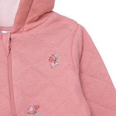 Bebetto Newborn Footless Jumpsuit - Light Rose