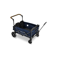 Wonderfold X4R Push and Pull Quad Stroller Wagon - Sapphire Navy