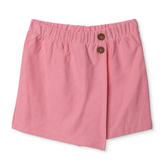 HelloBaby Girls Shorts with Buttons Short Leg - Pink