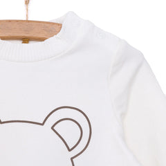 HelloBaby Newborn Girl Cat Printed Sweatshirt