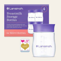 Lansinoh Milk Storage Bottles Pack Of 4