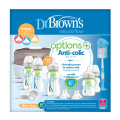 Dr Brown's Options+ Gift Set Wide Neck Deluxe Newborn Pp