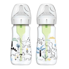 Dr Brown's Bottle Designer 270Ml X2 Dinosaurs