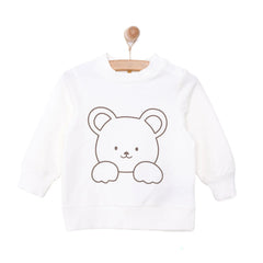 HelloBaby Newborn Girl Cat Printed Sweatshirt
