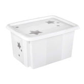 Keeeper Karolina Stacking Box White With Stars
