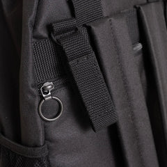 Baby Mom Unisex Canvas Backpack - Black