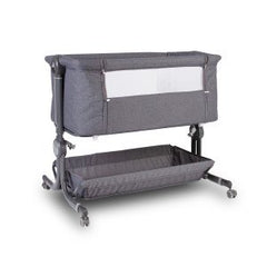 Red Kite Quiet Time Cosysleep Bedside Crib Grey