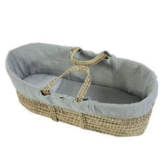 Cuddles Pure Baby 100% Cotton Muslin Basket Bundle Grey*
