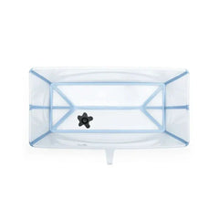 Stokke Flexi Bath Baby Bath & Flexi Bath Newborn Support Bundle - Ocean Blue
