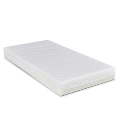 Ickle Bubba Snowdon Classic Cot Bed White - Premium Sprung Mattress