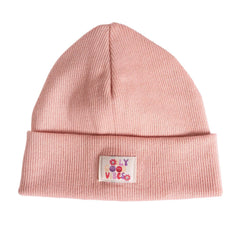 Fonem Baby Girl Beanie - Salmon