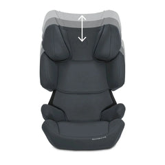 Cybex Solution X i-Fix Group 2/3 Car Seat - Cobblestone Grey
