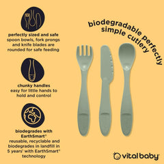 Vital Baby Nourish Perfectly Simple Cutlery Pack of 15