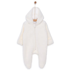 HelloBaby Newborn Unisex Baby Jumpsuit - Ecru