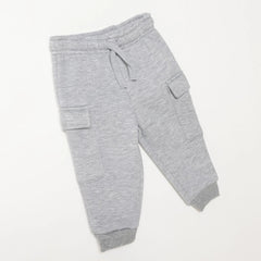 HelloBaby Basic Baby Boy Leggings - Grey Melange