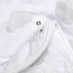 Purflo Swaddle To Sleep Bag 2.5 Tog Cotton Cloud 0-4M