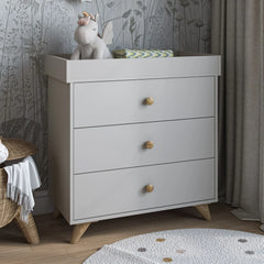 Shefa Kids 890 Changing Dresser - Grey