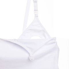 baby mom Mom Nursing Athlete - White