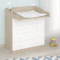 Shefa Kids 800 Changing Dressers - Elm/White