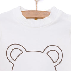 HelloBaby Newborn Girl Cat Printed Sweatshirt
