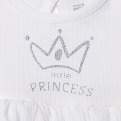 HelloBaby Newborn Dress - Ecru