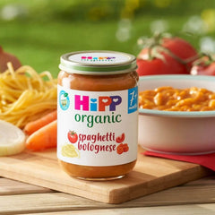 HiPP Organic Spaghetti Bolognese Baby Food Jar 7+ months 190g