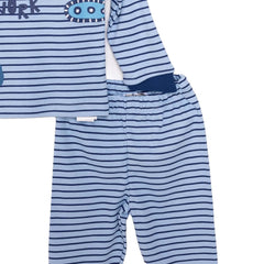 HelloBaby Baby Boy Long Sleeve Pyjamas Set - Dark Blue