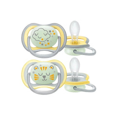 Philips Avent Ultra Air Night Soother 18+ months Pack of 2