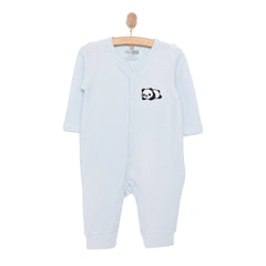 HelloBaby Newborn Baby Boy Jumpsuit - Light Blue