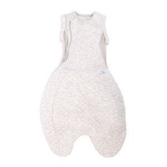 Purflo Swaddle To Sleep Bag 0.5 Tog Minimal Grey 0-4M