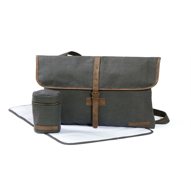 Silver Cloud Travel Changing Bag Satchel