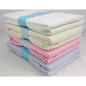 Baby Basics Flannelette Pram Sheets Cream