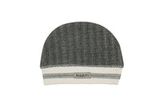 Juddlies Organic Cottage Beanies 0-4M Bear Black