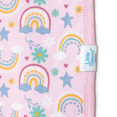 Little Dreams Muslin Blanket - Pink