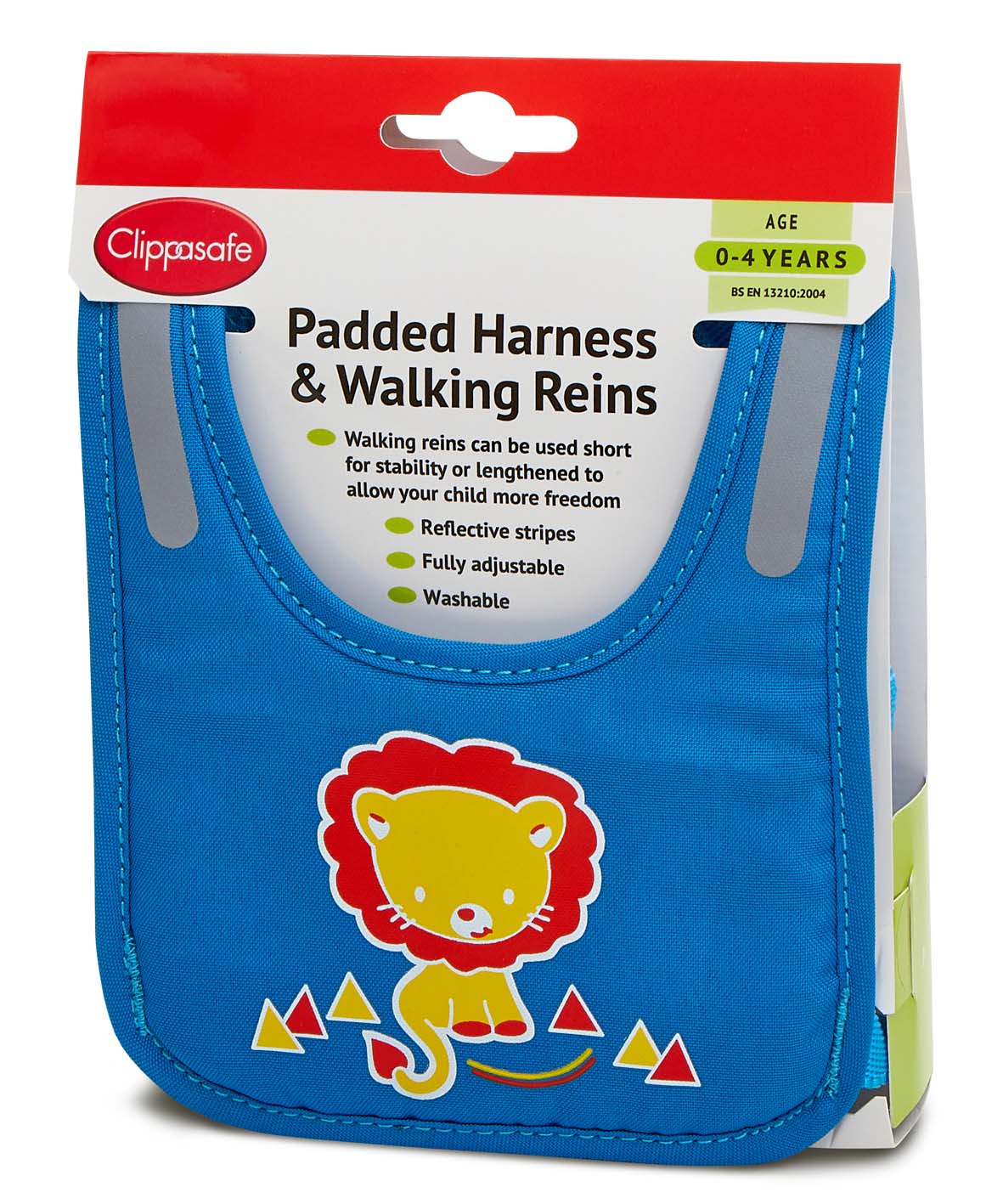 Clippasafe Padded Harness & Walking Reins Lion
