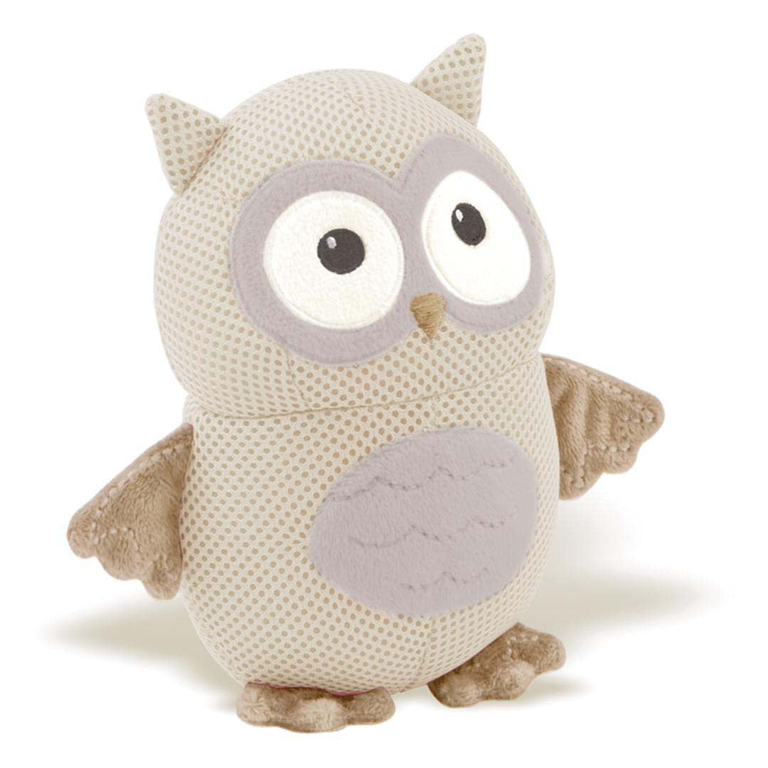 Breathable Baby Toy Owl Grey*